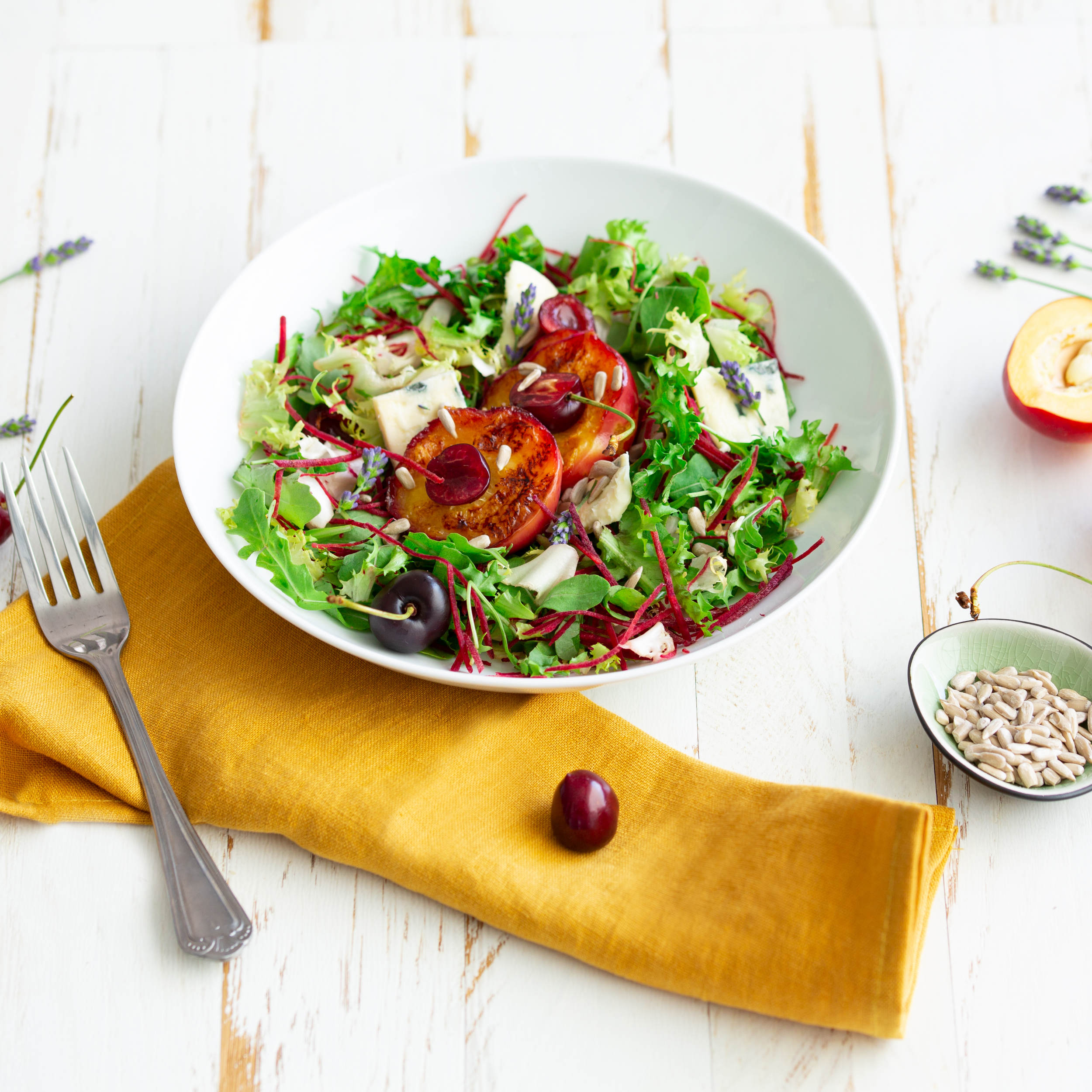 Sommersalat mit Nektarinen | efko