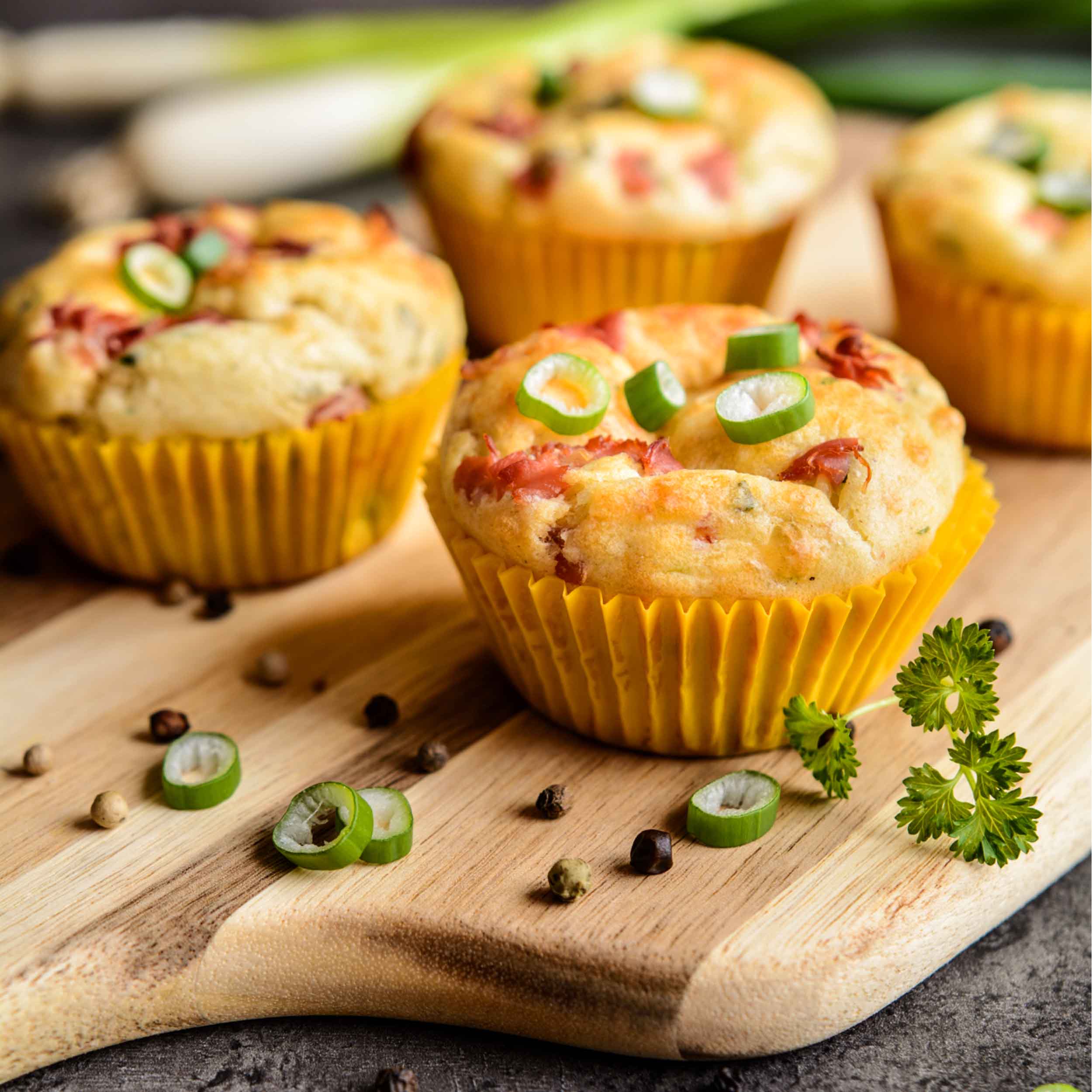 Pikante Sauerkraut-Muffins